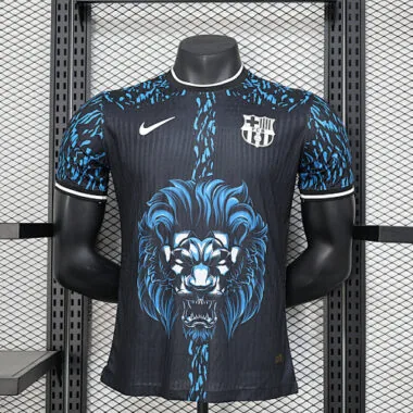 24-25 Barcelona Blue and Black Special Player version jersey