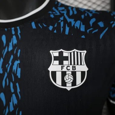 24-25 Barcelona Blue and Black Special Player version jersey