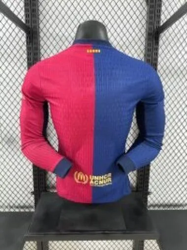 24-25 Barcelona Coldplay Long Sleeve Player version jersye