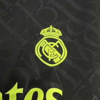24-25 Real Madrid X BLACK AND NEON UNIQUE Jersey (S-XXL)
