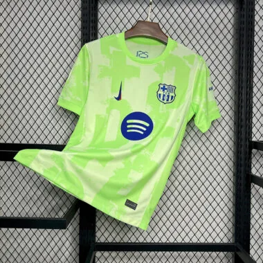 Maillot extérieur n° 3 de Barcelone 2024-2025 (grand sponsor)