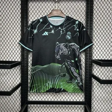 24-25 Real Madrid Special Edition Black and green Jersey S-XXL