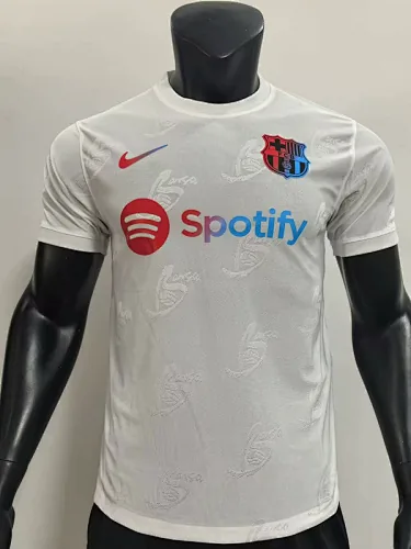24-25 Barcelona WHITE Training Jersey Player version S-XXL