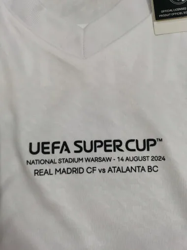 24-25 Real Madrid Home UEFA SUPERCOPA jersey