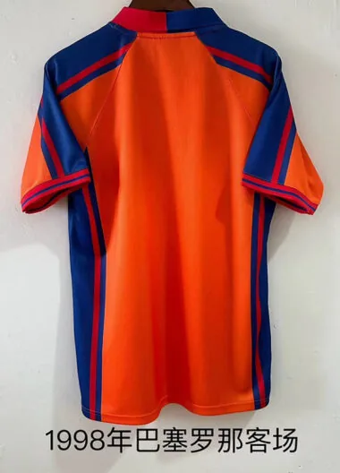 1997-98 Barcelona away retro jersey