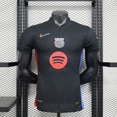 24-25 Barcelona away player version (Big Sponsor )