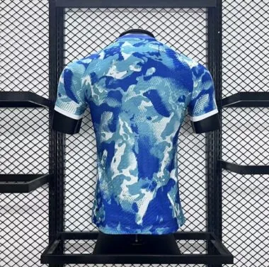 24-25 Real Madrid blue camo player version