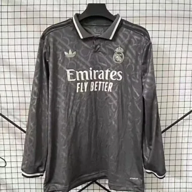 24-25 Real Madrid Third Away Long sleeve jersey