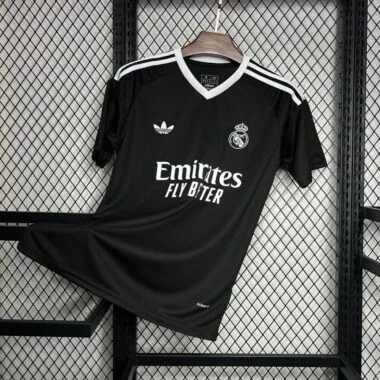 24-25 Real Madrid Black traing jersey