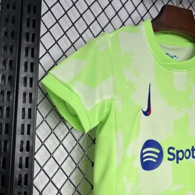 24-25 Barcelona third green kid kit