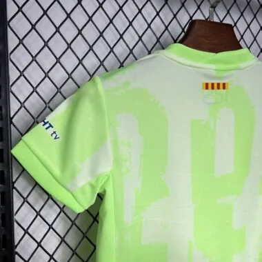 24-25 Barcelona third green kid kit