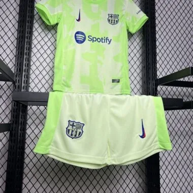24-25 Barcelona third green kid kit