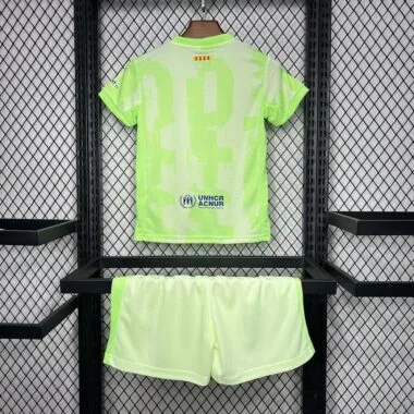24-25 Barcelona third green kid kit