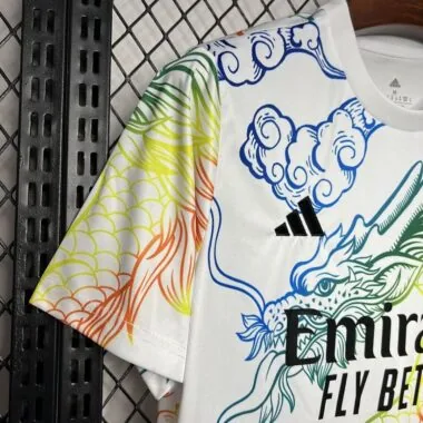 Maglia Real Madrid bianca Cailong, edizione speciale, 24-25