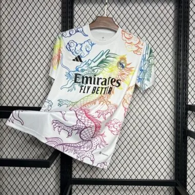 Maglia Real Madrid bianca Cailong, edizione speciale, 24-25