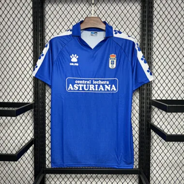 90-91 Real Oviedo Home Retro Jersey