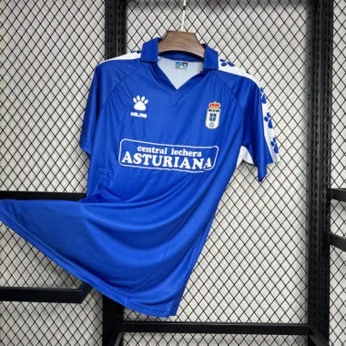 90-91 Real Oviedo Home Retro Jersey