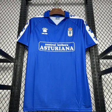 90-91 Real Oviedo Home Retro Jersey