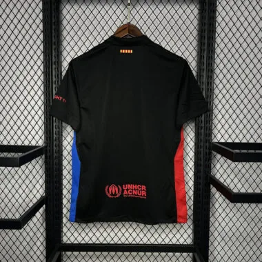 24-25 Barcelona away black jersey