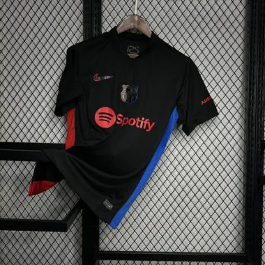 24-25 Barcelona away black jersey