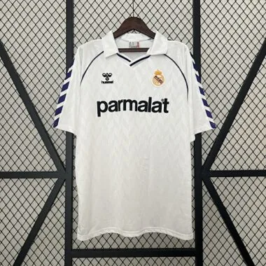 Maglia da casa retrò del Real Madrid 86-88