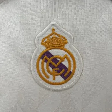 86-88 Real Madrid home retro jersey