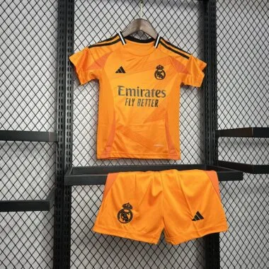 24-25 Divisa da bambino in trasferta del Real Madrid
