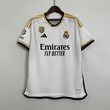 Maillot domicile du Real Madrid, version « dernier match », 23-24