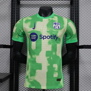 Camiseta de la tercera equipación de Barcelona para jugador, versión para visitante, 24-25