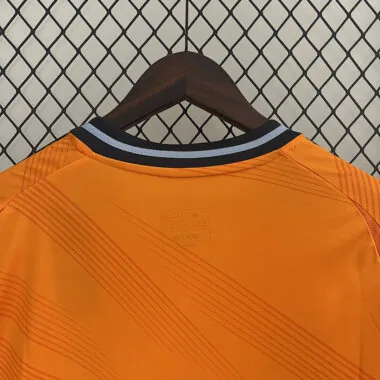 24-25 Real Madrid away orange Jersey