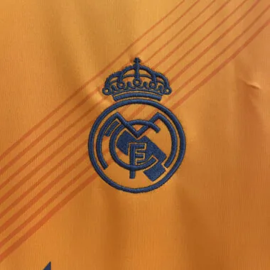 24-25 Real Madrid away orange Jersey