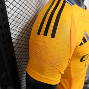 24-25 Real Madrid away orange player version jersey