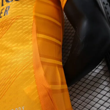 24-25 Real Madrid away orange player version jersey