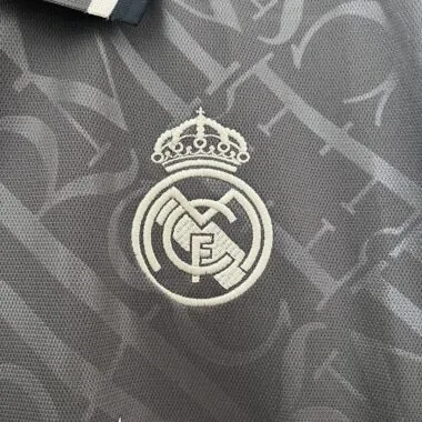 24-25 Real Madrid third black jersey