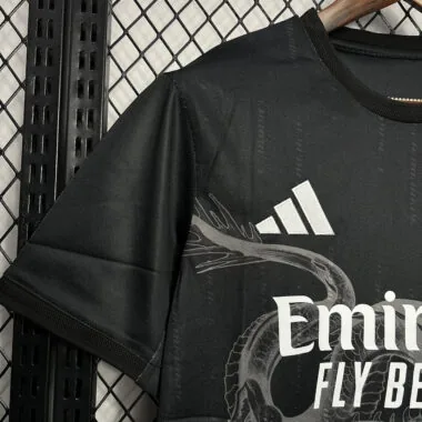 24-25 Real Madrid black dragon jersey