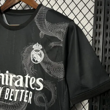 24-25 Real Madrid black dragon jersey