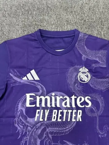 24-25 Real Madrid purple dragon jersey