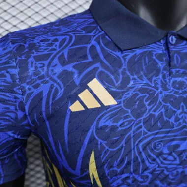 24-25 Real Madrid blue dragon special player version jersey