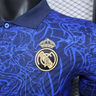 24-25 Real Madrid blue dragon special player version jersey