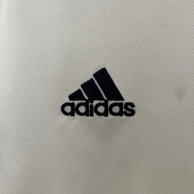 00-01 Real Madrid retro-thuisshirt met lange mouwen