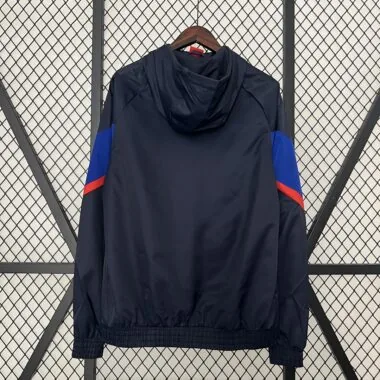 24-25 Barcelona Dark blue windbreaker