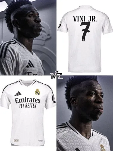 24-25 Real Madrid home white Jersey