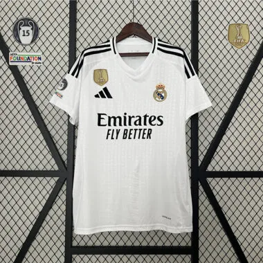 24-25 Real Madrid home white Jersey