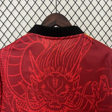 24-25 Real Madrid red dragon training shirt