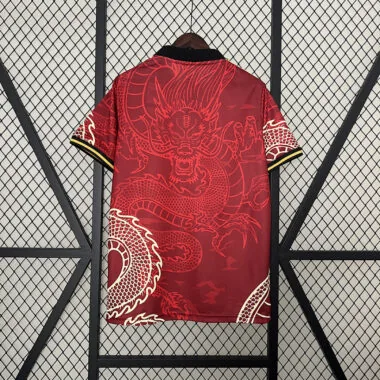 24-25 Real Madrid red dragon training shirt