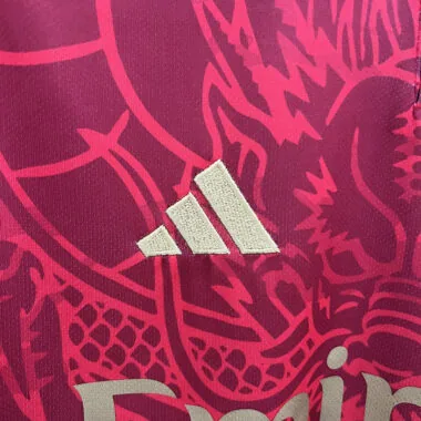 24-25 Real Madrid red dragon training shirt