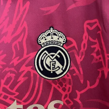 24-25 Real Madrid red dragon training shirt