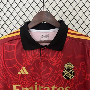 24-25 Real Madrid red dragon training shirt