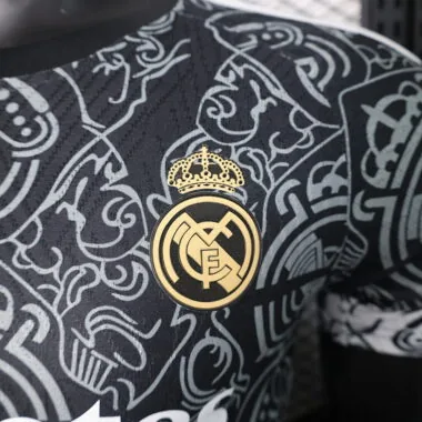 24-25 Real Madrid black special player version jersey