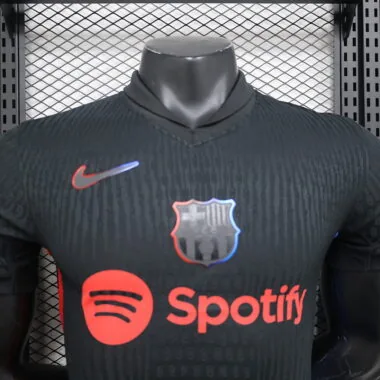 24-25 Barcelona away black player version jersey